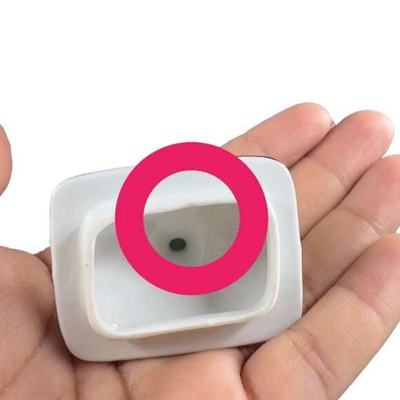 Vintage Germany Porcelain Ohme Sugar And Creamer W Tray Set 3 Signed J G Beard - Picture 13 of 16